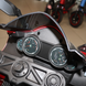 Detsk&yacute; elektrick&yacute; motocykel Bambi M 5774ELS-3, červen&yacute;