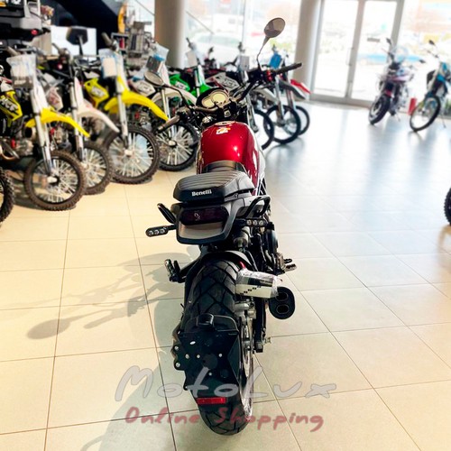 Motorkerékpár Benelli Leoncino 500 EFI ABS, piros