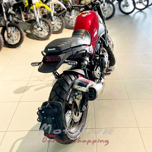 Motocykel Benelli Leoncino 500 EFI ABS, červený