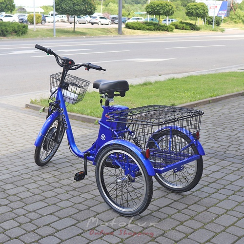 Elektromos kerékpár Skybike 3 Cycl, kék