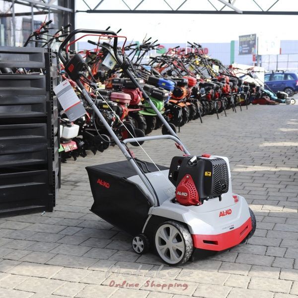 Benz&iacute;nov&yacute; prevzdu&scaron;ňovač AL-KO Combi Care 38 P Comfort s ko&scaron;om, 1.8 HP