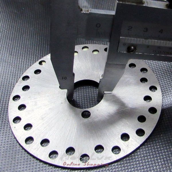 Brake disk front for ATV
