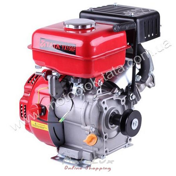 Gasoline engine 156F TATA with keyway, 15 mm, 4.5 hp