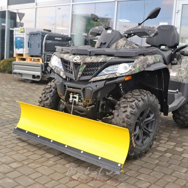 Сніговідвал для квадроцикла Dominator універсальний, жовтий, 120х150