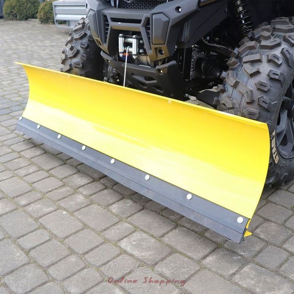 Сніговідвал для квадроцикла Dominator універсальний, жовтий, 120х150