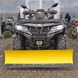 Hóeke Dominator ATV univerzálishoz, sárg, 120х150