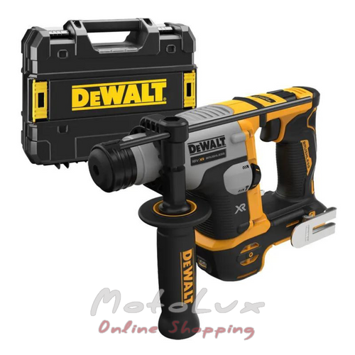 Перфоратор аккумуляторный бесщеточный DeWALT DCH172NT SDS PLUS, 18 B, XR Li-lon 2 режима, 1.4 Дж