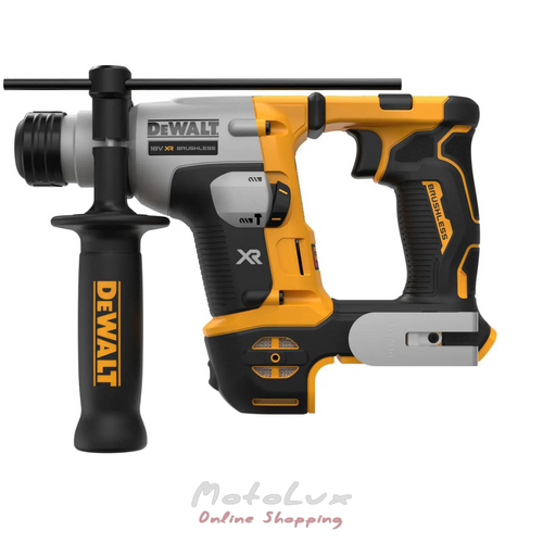 Перфоратор акумуляторний безщітковий DeWALT DCH172NT SDS PLUS, 18 B, XR Li-lon 2 режими, 1.4 Дж