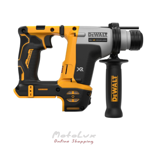 Перфоратор акумуляторний безщітковий DeWALT DCH172NT SDS PLUS, 18 B, XR Li-lon 2 режими, 1.4 Дж