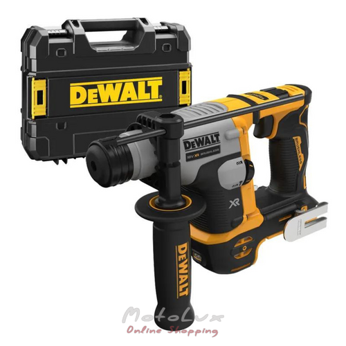 Перфоратор акумуляторний безщітковий DeWALT DCH172NT SDS PLUS, 18 B, XR Li-lon 2 режими, 1.4 Дж