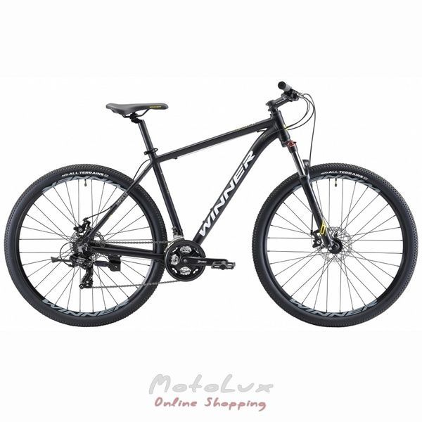 Гірський велосипед Winner 29 Impulse, рама 20, black, 2022