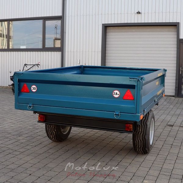 Причіп тракторний 1ПТС-2.8, 2.8 т, 2.31x1.72x0.44 м