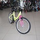 Children's bicycle Neuzer Cindy 1S, wheels 20, yellow with pink and red