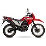 Мотоцикл Honda XR190LS, червоний