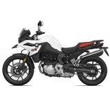 BMW F750 GS motorcycle, used, black and white