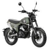 Geon Rockster 250 On-Road motorcycle, green