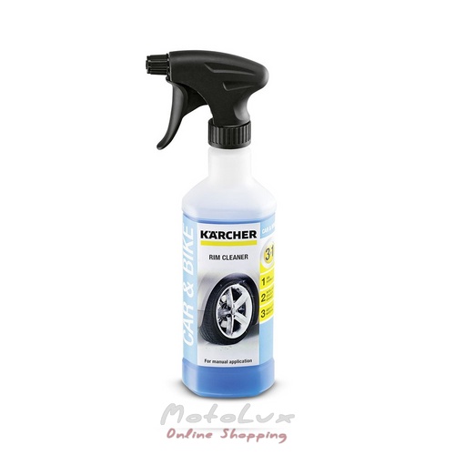 Karcher 3 in 1 wheel rim cleaner, 0.5 l