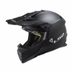 Мотошлем LS2 MX437 Fast Evo, размер XL, черный