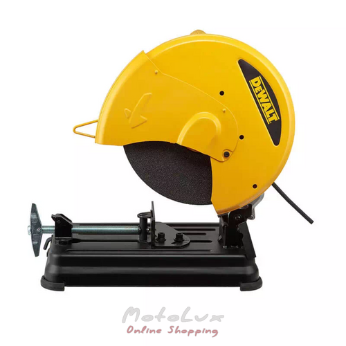 DEWALT láncfűrész, 2300 W, tárcsa 355 mm, maximális fordulatszám 4000 ford./perc, 15,5 kg, csavarkulcs