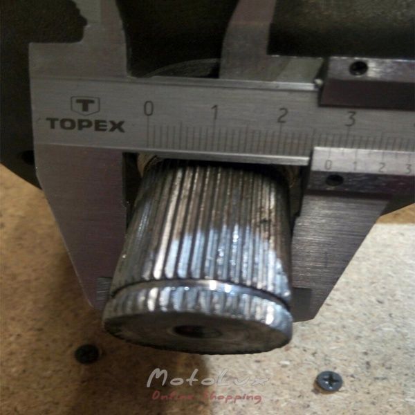 Left hand drive column assembly (with shaft for 48 sll.) On Xingtai 24B, Shifeng 244, Taishan 24 mini tractor