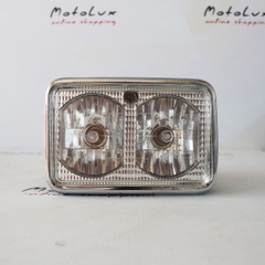 Front headlight for Delta moped, double