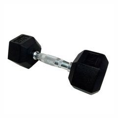 Гантель шестигранна обгумована HouseFit DD 6442, 4 кг