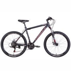 Подростковый велосипед AL 26 Formula Motion AM DD, рама 13, black n red, 2022