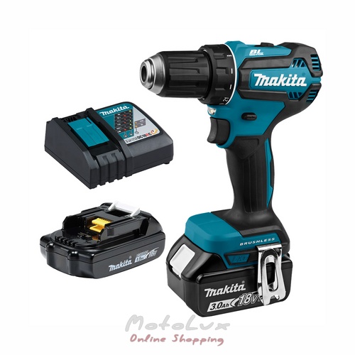 Cordless Makita DDF485FYX3 screwdriver drill