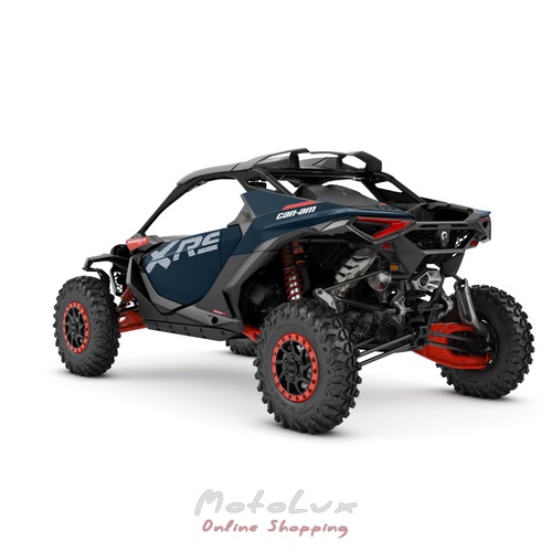 Side-by-side BRP Maverick R X RS 999T DCT SAS, Dusty Navy Legion Red, 2025