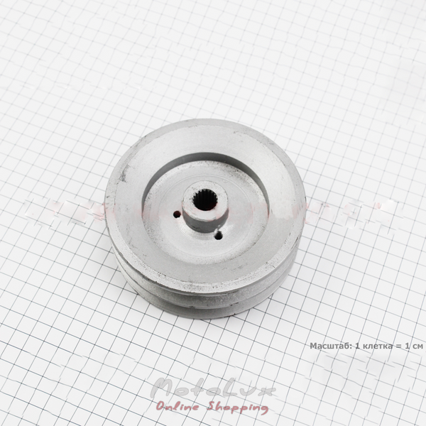 Hnan&aacute; kladka D = 125 mm pre dr&aacute;žku Z = 19, dve dr&aacute;žky pre remeň SPB
