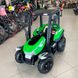 Children's electric car Tractor Bambi M 4844 EBLR-5 with a trailer, green