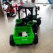 Children's electric car Tractor Bambi M 4844 EBLR-5 with a trailer, green