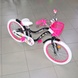 Children's bike Formula 20 Cream, frame 10, AL, black n pink, 2022