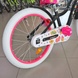 Children's bike Formula 20 Cream, frame 10, AL, black n pink, 2022