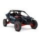 Side-by-side BRP Maverick R X RS 999T DCT SAS, Dusty Navy Legion Red, 2025