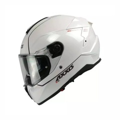 Motoros bukósisak AXXIS FF122SV Hawk SV Solid A0, S méret, fehér