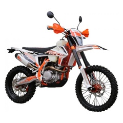 Enduro motocykel Exdrive Hyper NC 250, 26 hp, biela