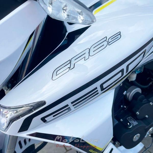 Дорожній мотоцикл Geon CR6s 250, 18 к.с., білий, 2024