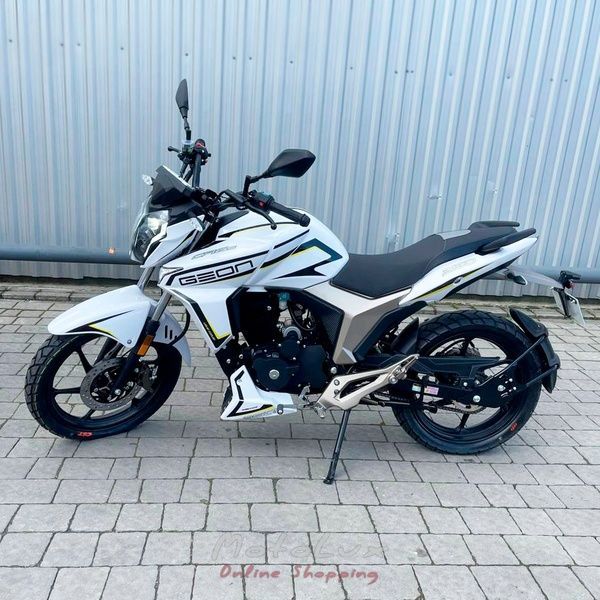 Дорожній мотоцикл Geon CR6s 250, 18 к.с., білий, 2024
