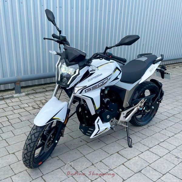 Дорожній мотоцикл Geon CR6s 250, 18 к.с., білий, 2024