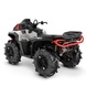 Utility ATV BRP OUTLANDER X MR 1000R, Hyper Silver Legion Red, 2025