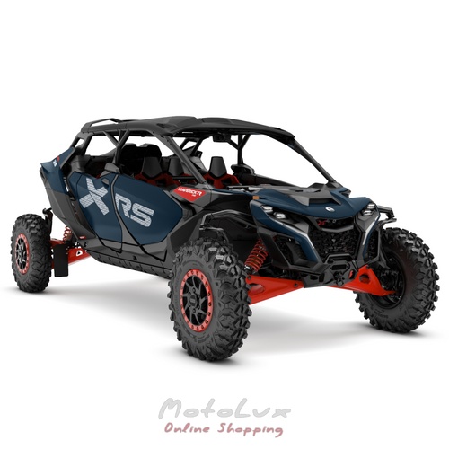 Вездеход BRP Maverick R MAX X RS 999T DCT SAS, Dusty Navy Legion Red, 2025