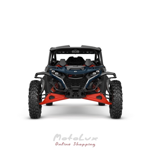 Вездеход BRP Maverick R MAX X RS 999T DCT SAS, Dusty Navy Legion Red, 2025