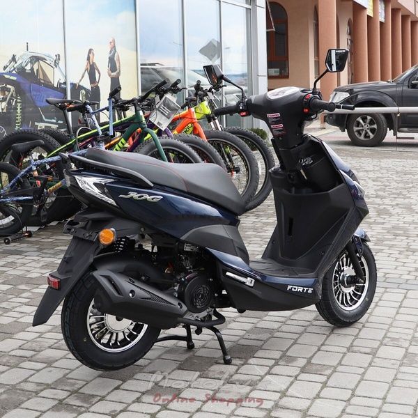 Forte Jog 80 New scooter, black with blue
