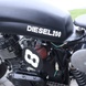 Motorcycle Skymoto Diesel 200 Cafe Racer, black mat