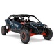 Вездеход BRP Maverick R MAX X RS 999T DCT SAS, Dusty Navy Legion Red, 2025