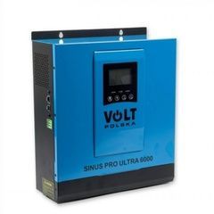 Инвертор солнечный Volt Polska Sinus Pro Ultra 6000 24/230V, 3000/6000W, + 60A MPPT 145V
