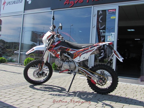 Motorkerékpár Geon X-Ride Enduro 125 Sport, narancs, 2023