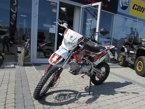 Motorkerékpár Geon X-Ride Enduro 125 Sport, narancs, 2023