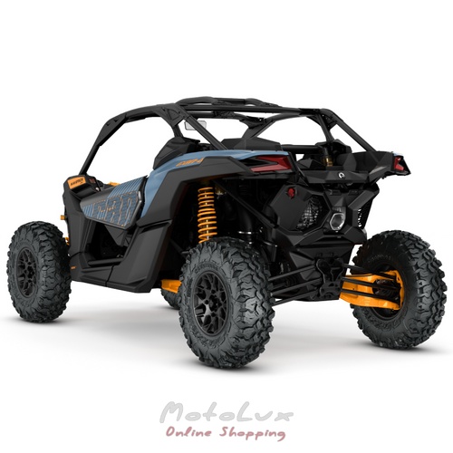 Мотовсюдихід BRP Maverick DS TURBO RR, Scandi Blue Orange Crush, 2025